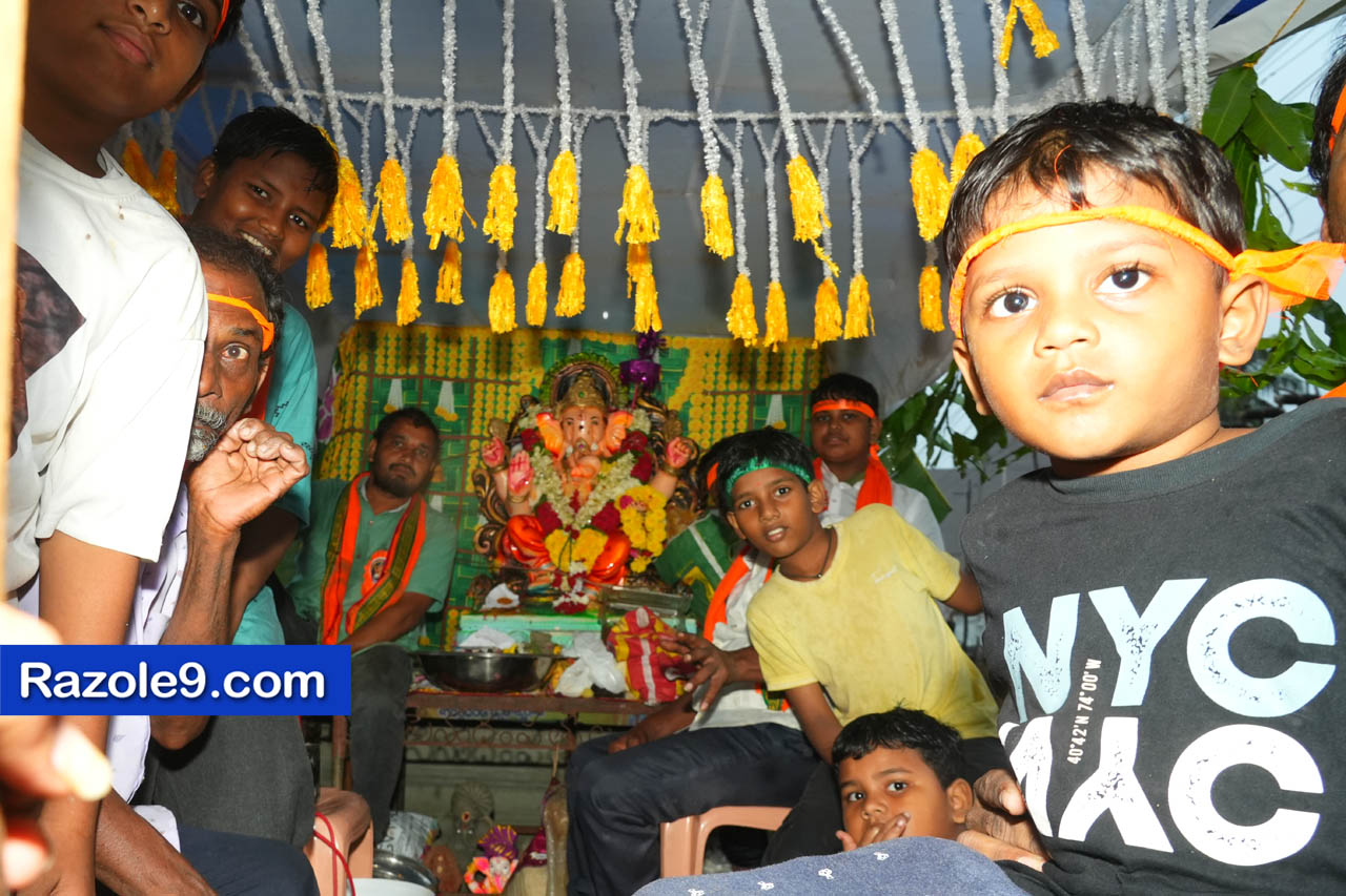 Razole Taluka Ganesh Nimajjanam